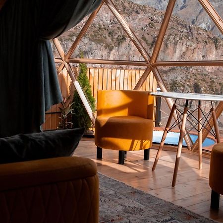Gabua Glamping Villa คัซเบกี ภายนอก รูปภาพ