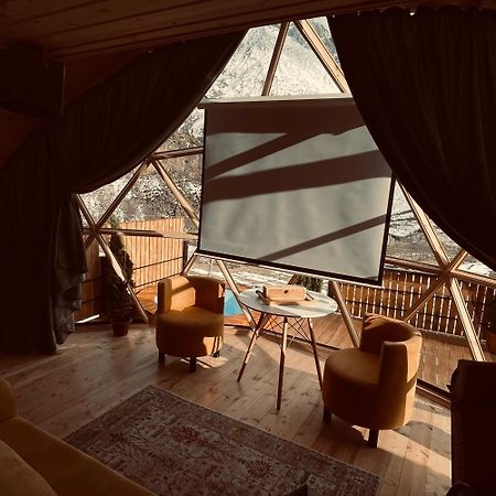 Gabua Glamping Villa คัซเบกี ภายนอก รูปภาพ